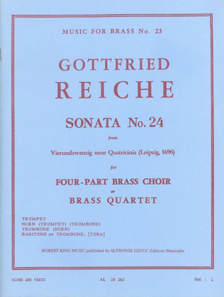 Sonata No.24 (quartet-brass)