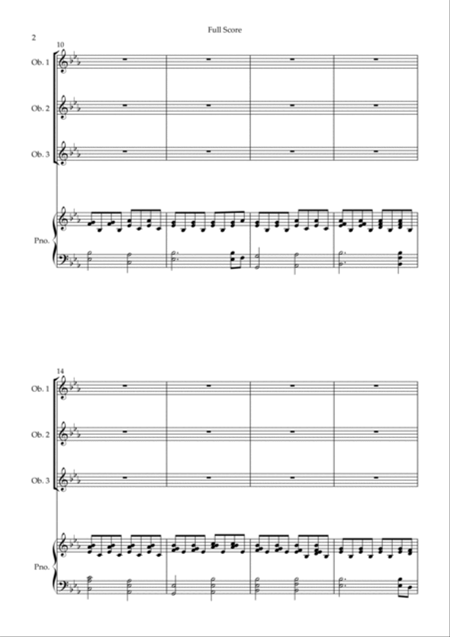You Raise Me Up Small Ensemble scores gallery preview page 2