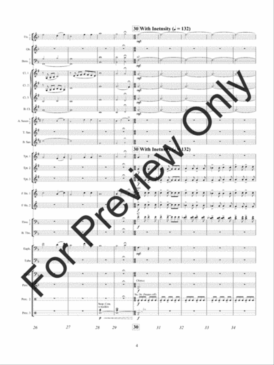American Hymn Tune Sketches Concert Band scores gallery preview page 7