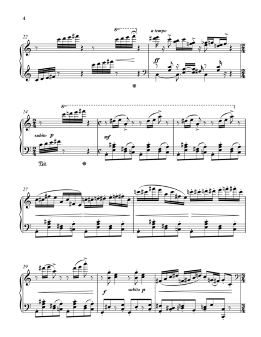 8. Intshe the Ostrich Piano Solo scores gallery preview page 4