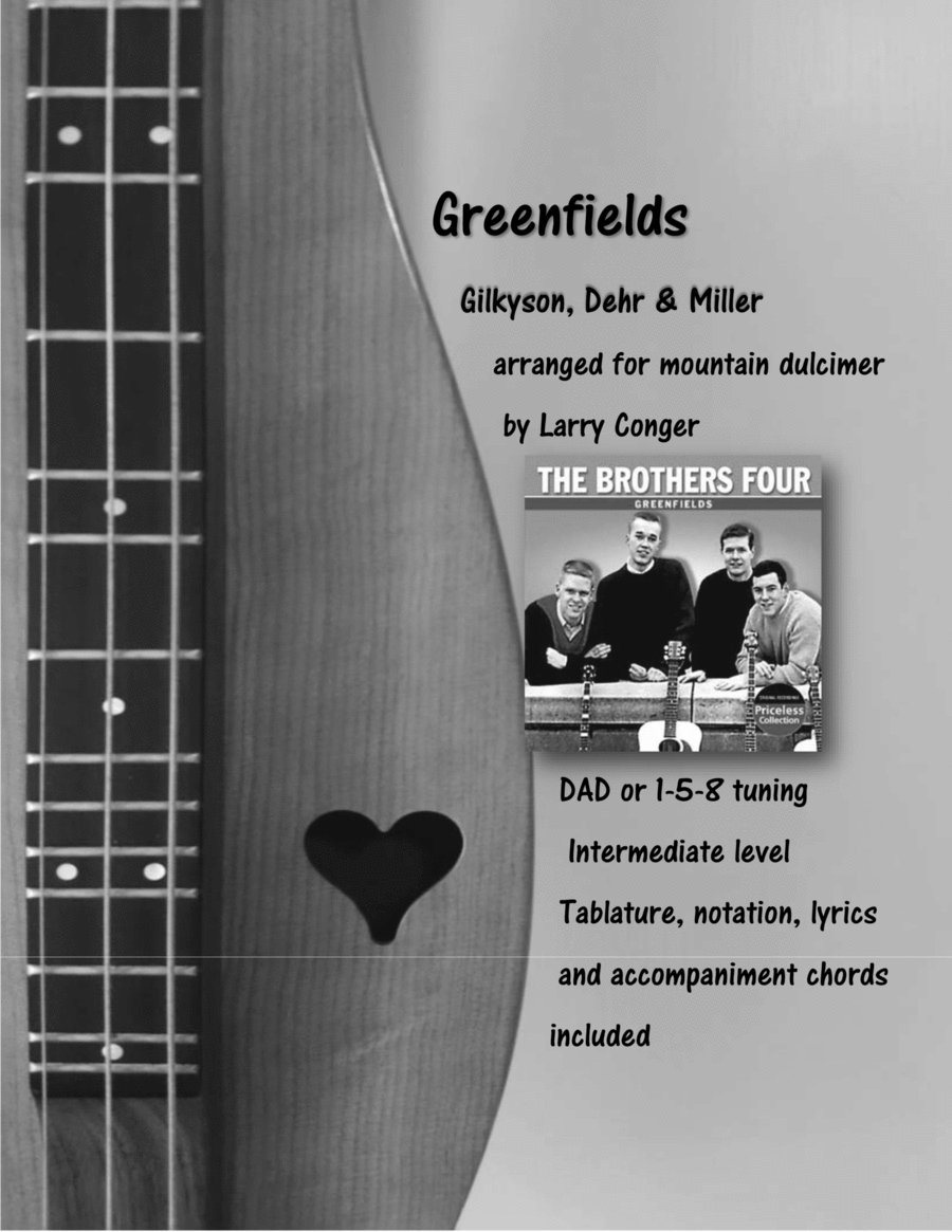Greenfields Dulcimer scores gallery preview page 1