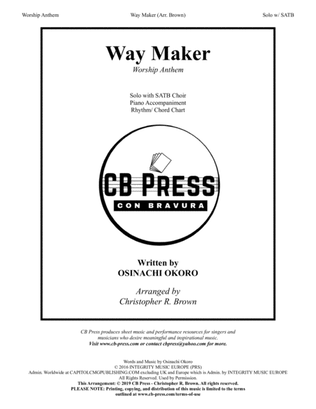 Book cover for Way Maker