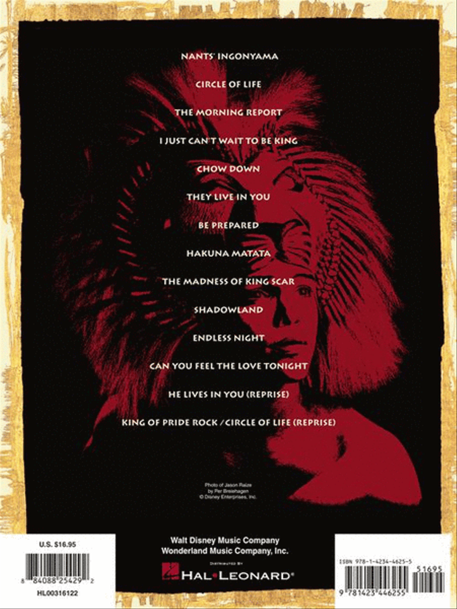 The Lion King – Broadway Selections Voice scores gallery preview page 9