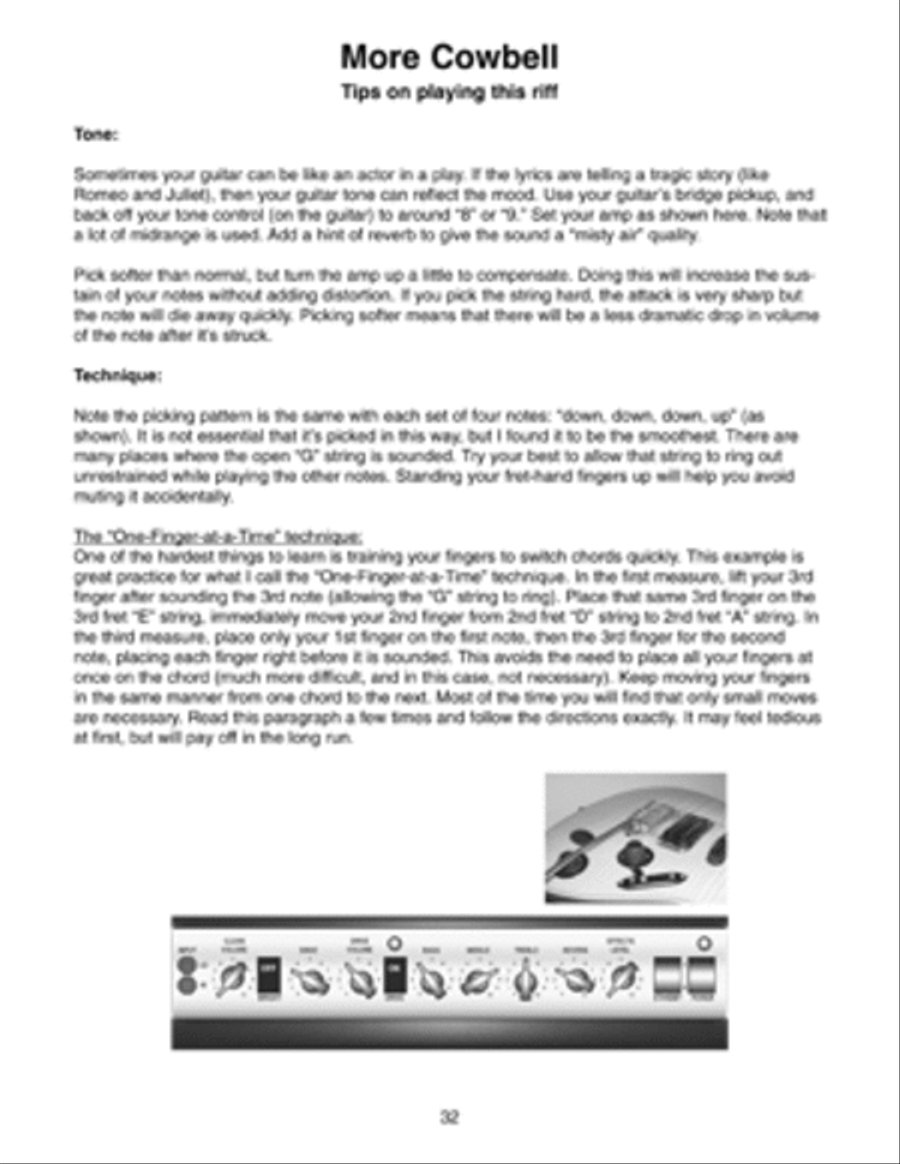 MBGU Foundations of Rock: Guitar Riffs in the Style of the '60s & '70s Electric Guitar scores gallery preview page 2