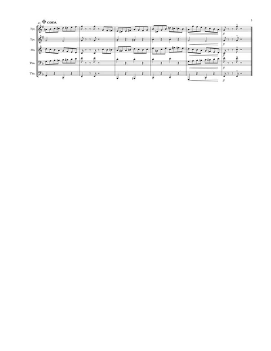 Tico Tico no Fuba: Brass Quintet image number null
