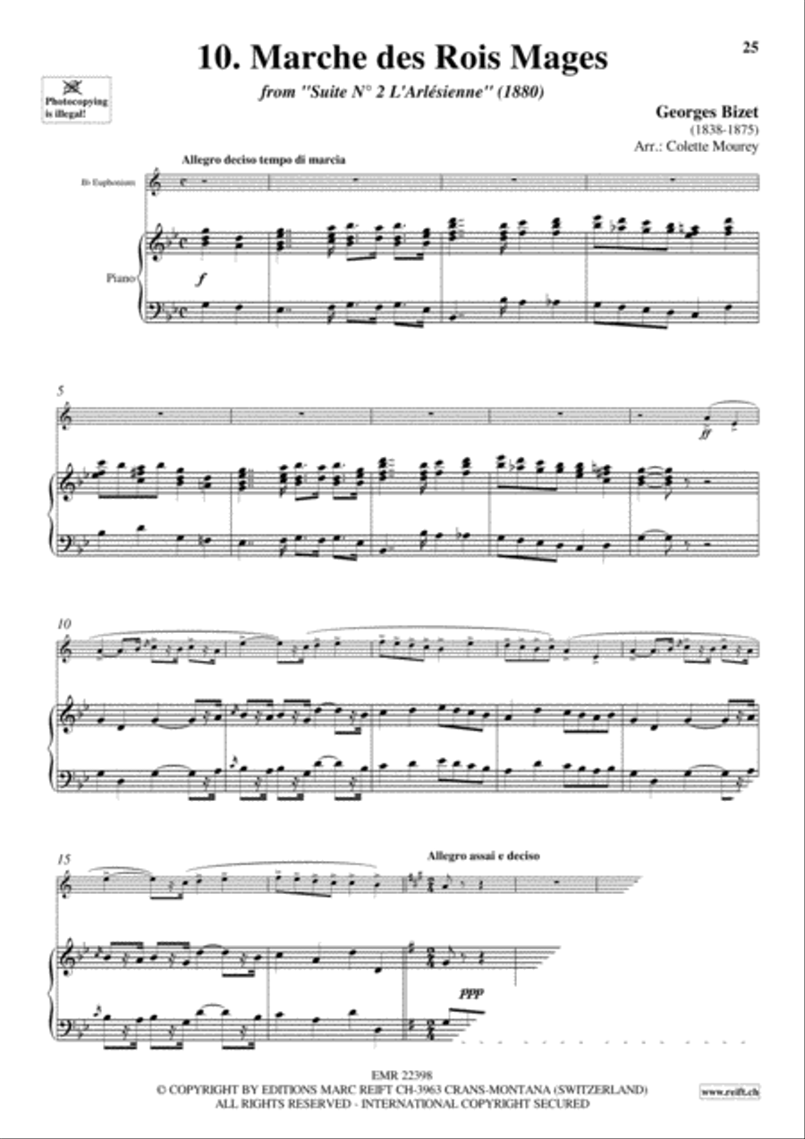 20 Greatest Christmas Hits Euphonium scores gallery preview page 12