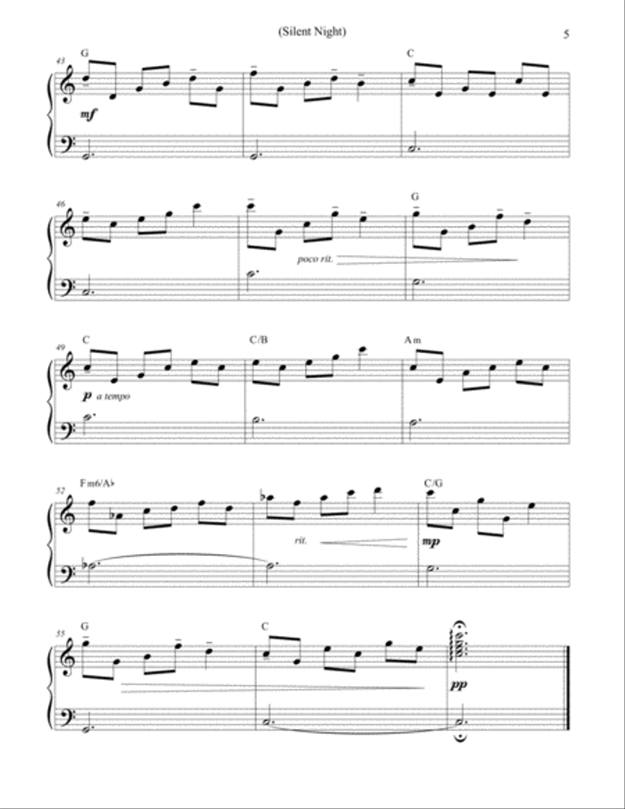 Christmas at the Piano Piano Solo scores gallery preview page 5
