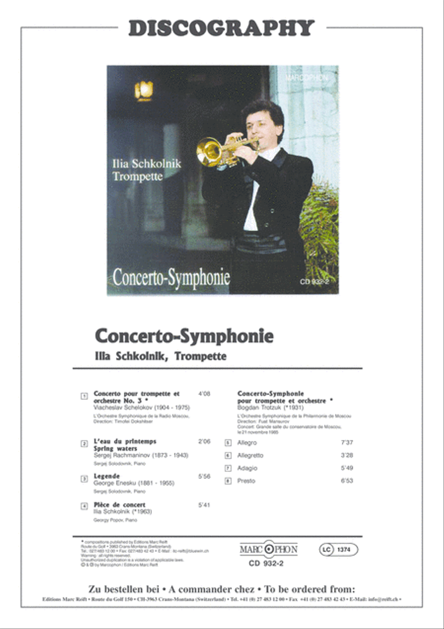 Konzert No. 3 Cornet scores gallery preview page 3