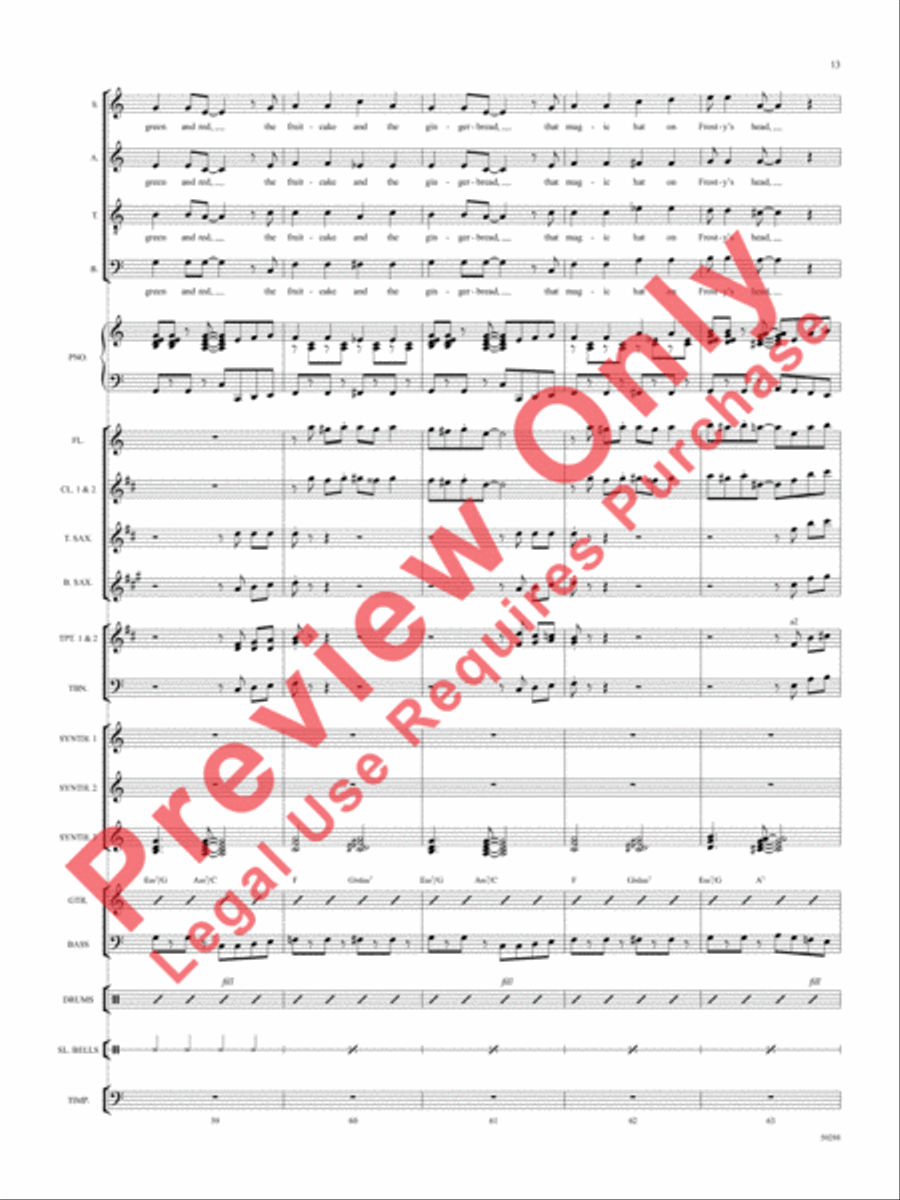 All That Holiday Stuff! All That Holiday Stuff! Choir scores gallery preview page 14