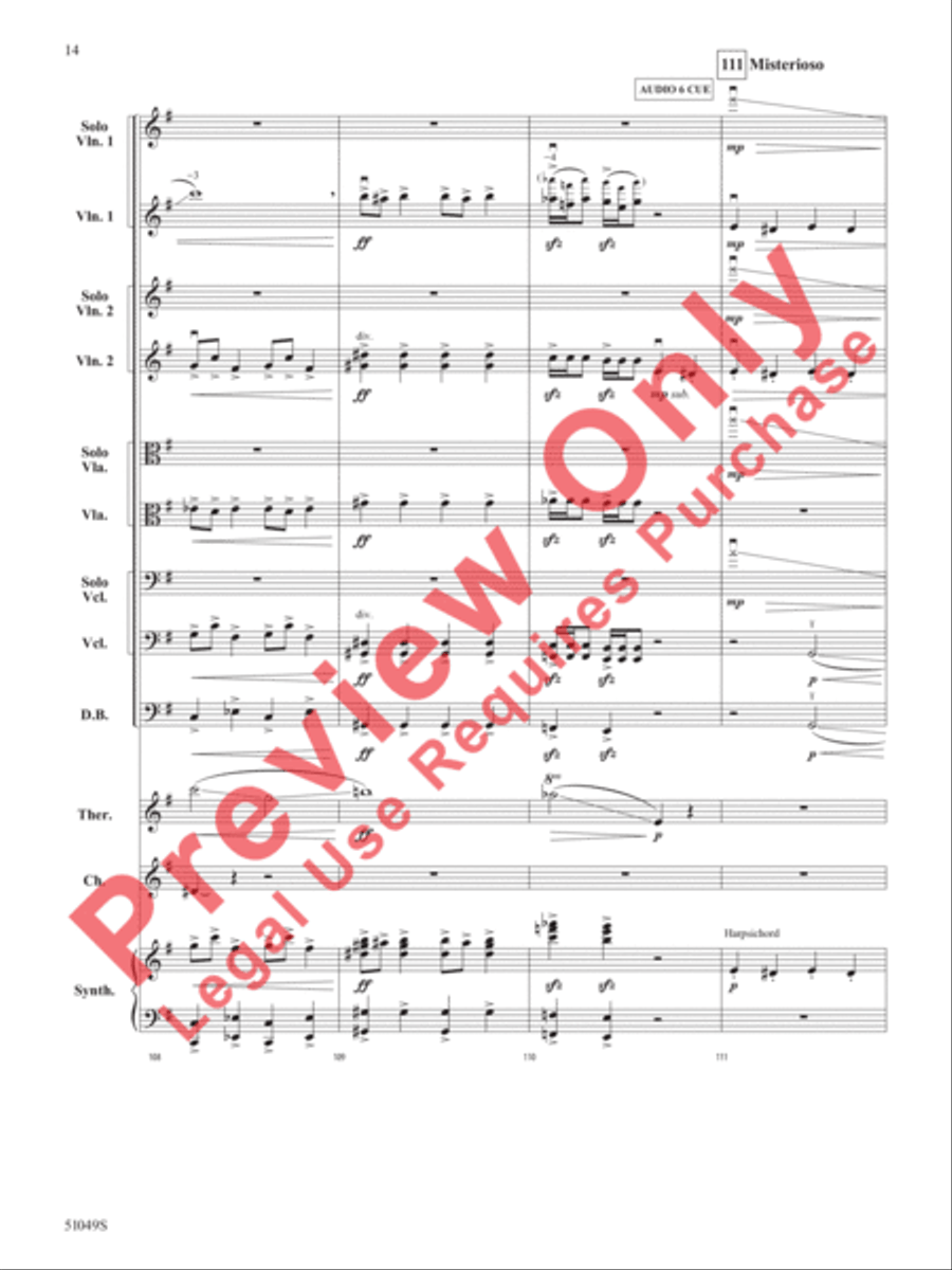 Graveyard Shift Graveyard Shift String Orchestra scores gallery preview page 15