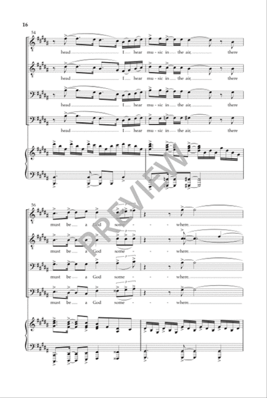 Music in the Air (TTBB) Music in the Air (TTBB) TTBB scores gallery preview page 17
