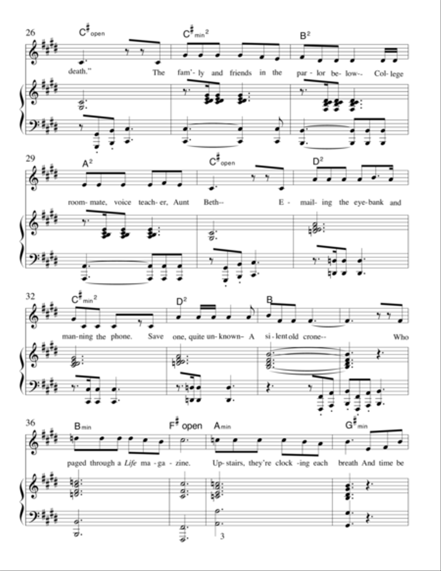 A Nineteenth-Century Death Voice scores gallery preview page 3