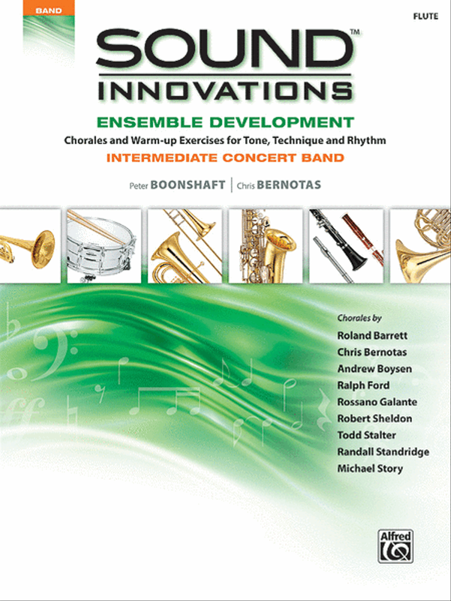Sound Innovations for Concert Band -- Ensemble Development for Intermediate Concert Band Concert Band Methods scores gallery preview page 1