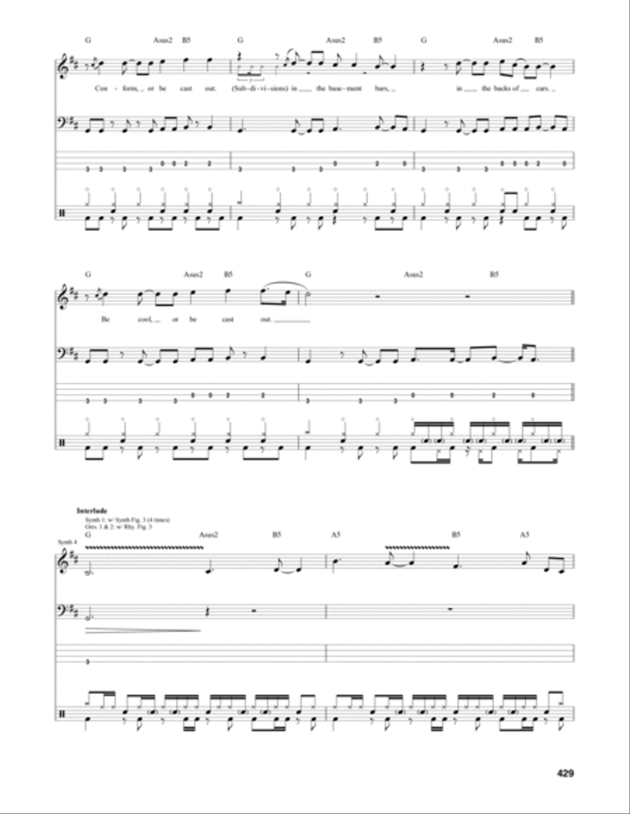 Subdivisions Bass Voice scores gallery preview page 14