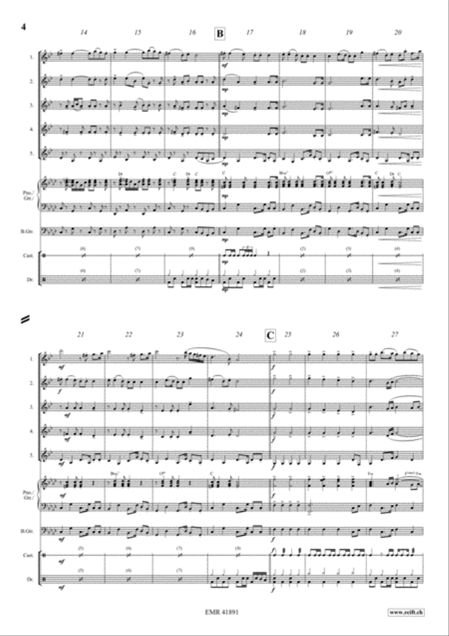 Hava Nagila Clarinet scores gallery preview page 4