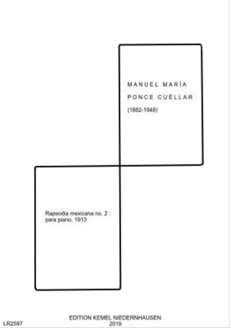 Rapsodia mexicana no. 2 Piano Solo scores gallery preview page 1