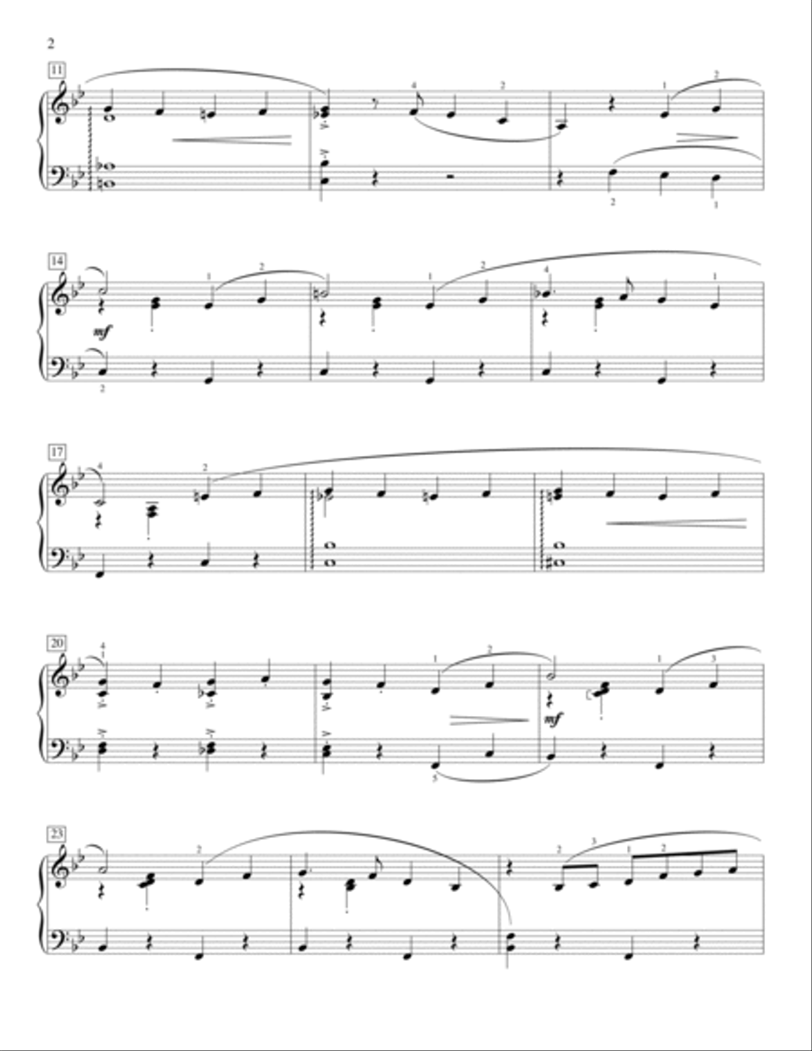 Be Our Guest (from Beauty And The Beast) (arr. Eric Baumgartner) Piano Method scores gallery preview page 2
