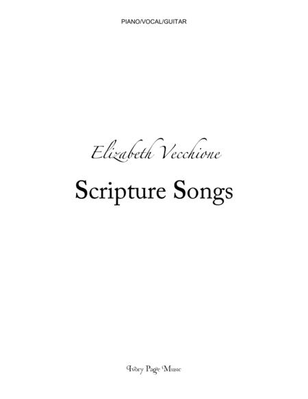 Scripture Songs Songbook