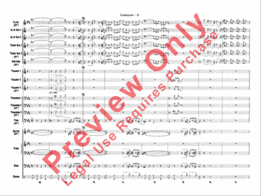 The Pink Panther The Pink Panther Jazz Ensemble scores gallery preview page 10