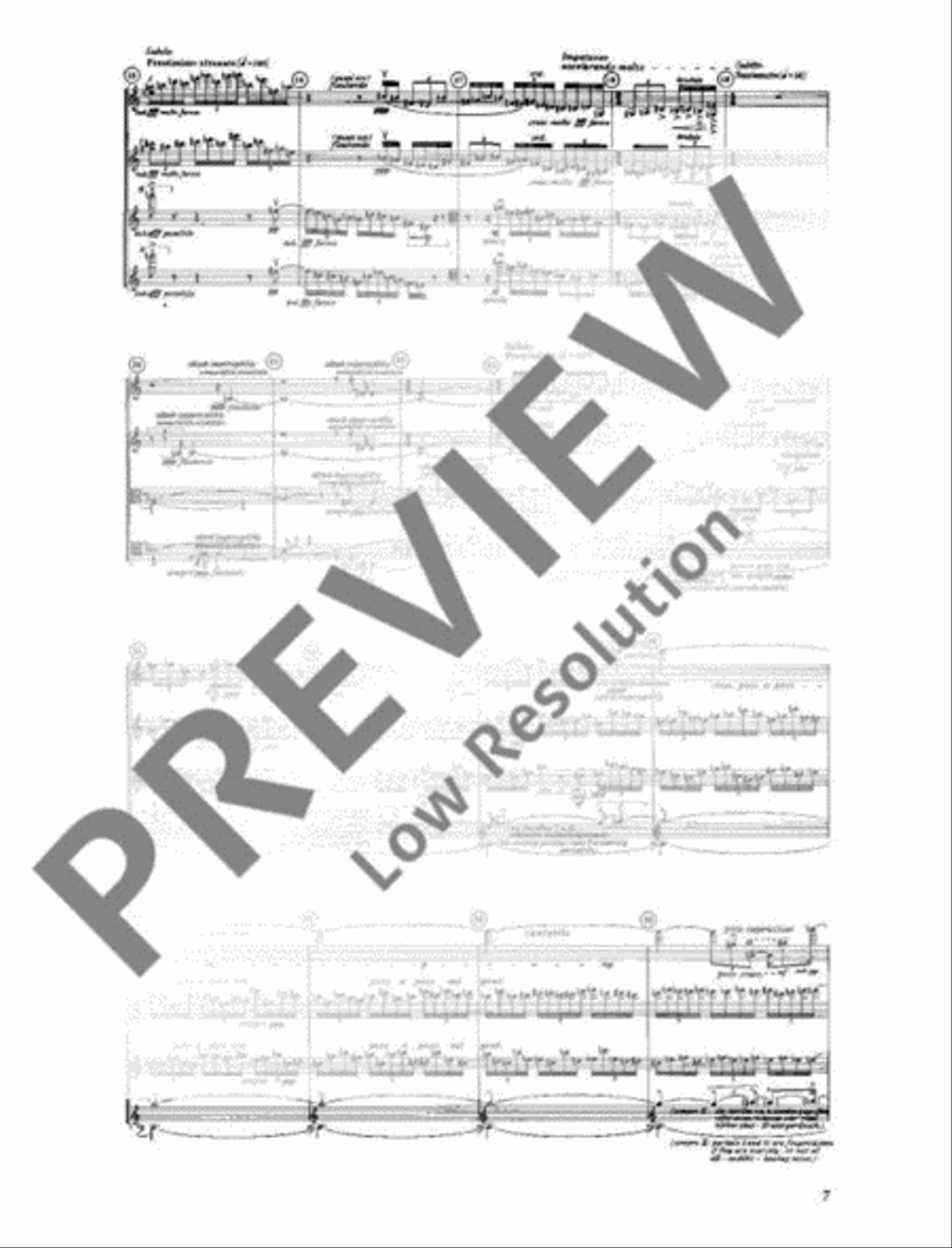 String quartet No. 2 String Quartet scores gallery preview page 8