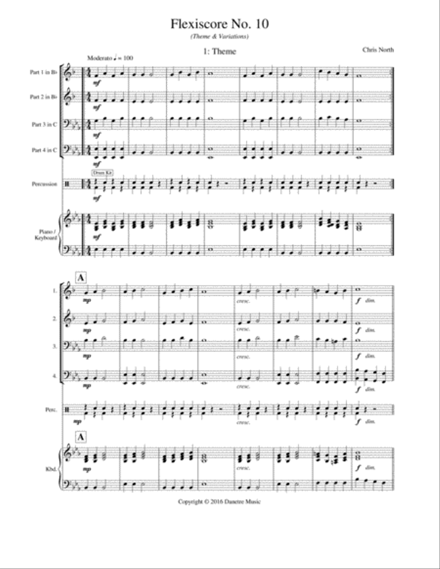 Flexiscore No. 10 (Junior Band) Score scores gallery preview page 3