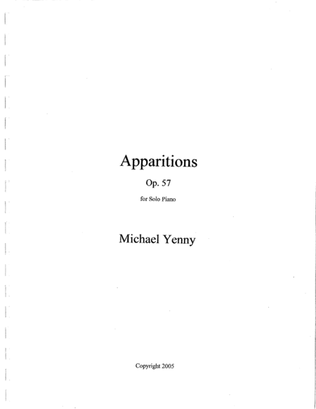 Book cover for Apparitions, op. 57