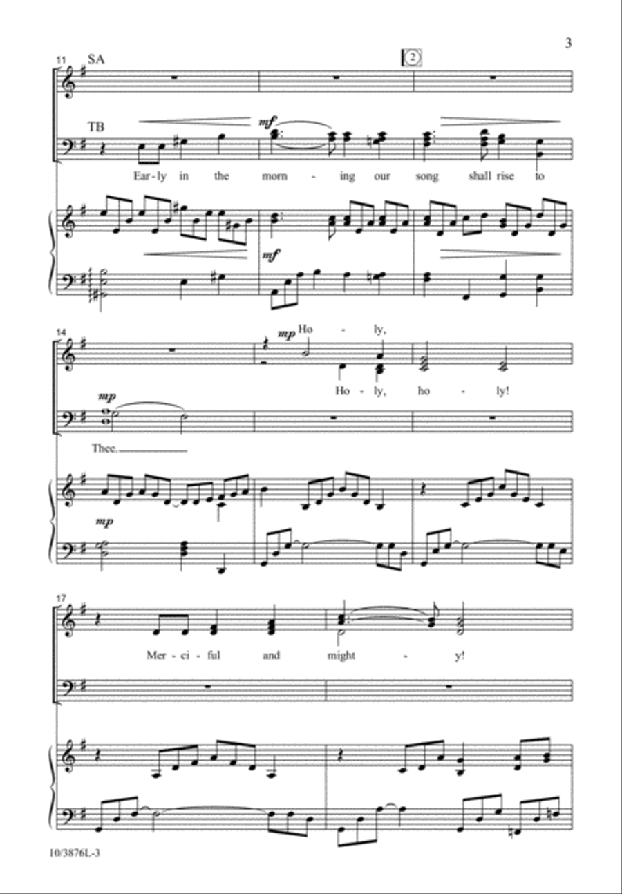 Only Thou Art Holy Only Thou Art Holy Divisi scores gallery preview page 4