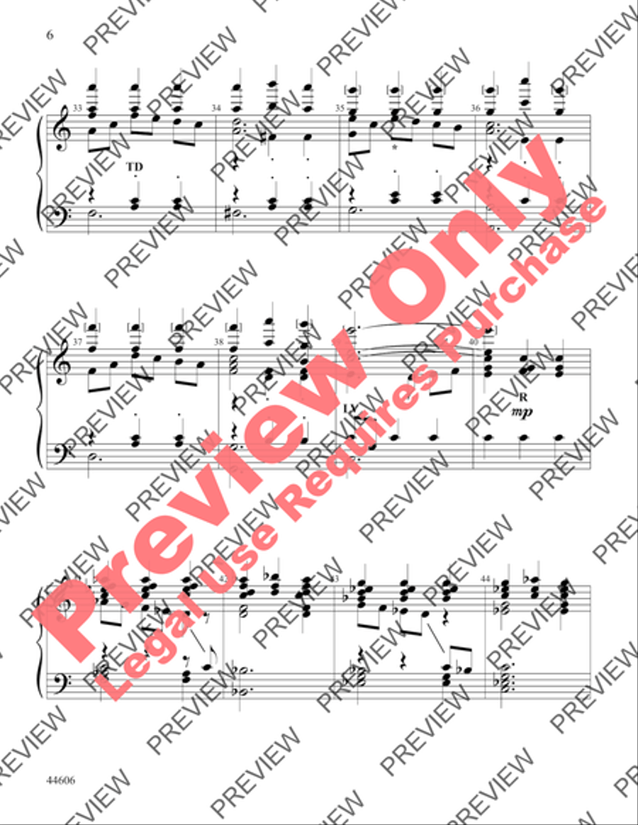 It's the Most Wonderful Time of the Year Handbell Choir scores gallery preview page 6