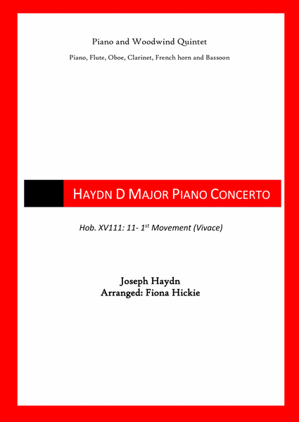 Haydn D Major Piano Concerto: 1st Movement image number null