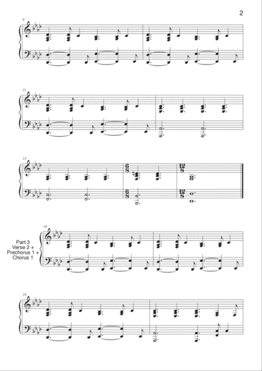 This Year's Love This Year's Love Piano Solo scores gallery preview page 2