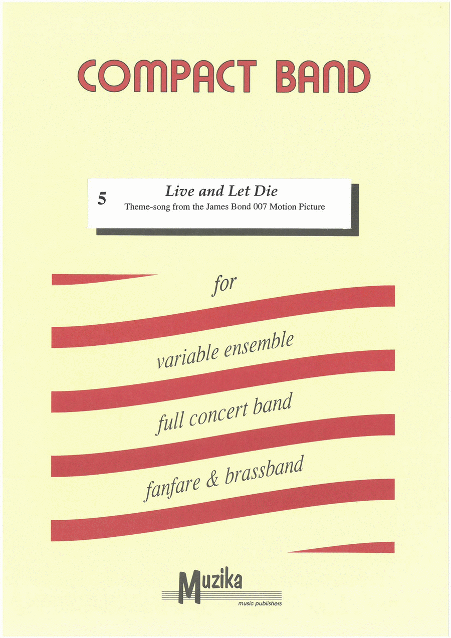 Live And Let Die Set of Parts scores gallery preview page 1
