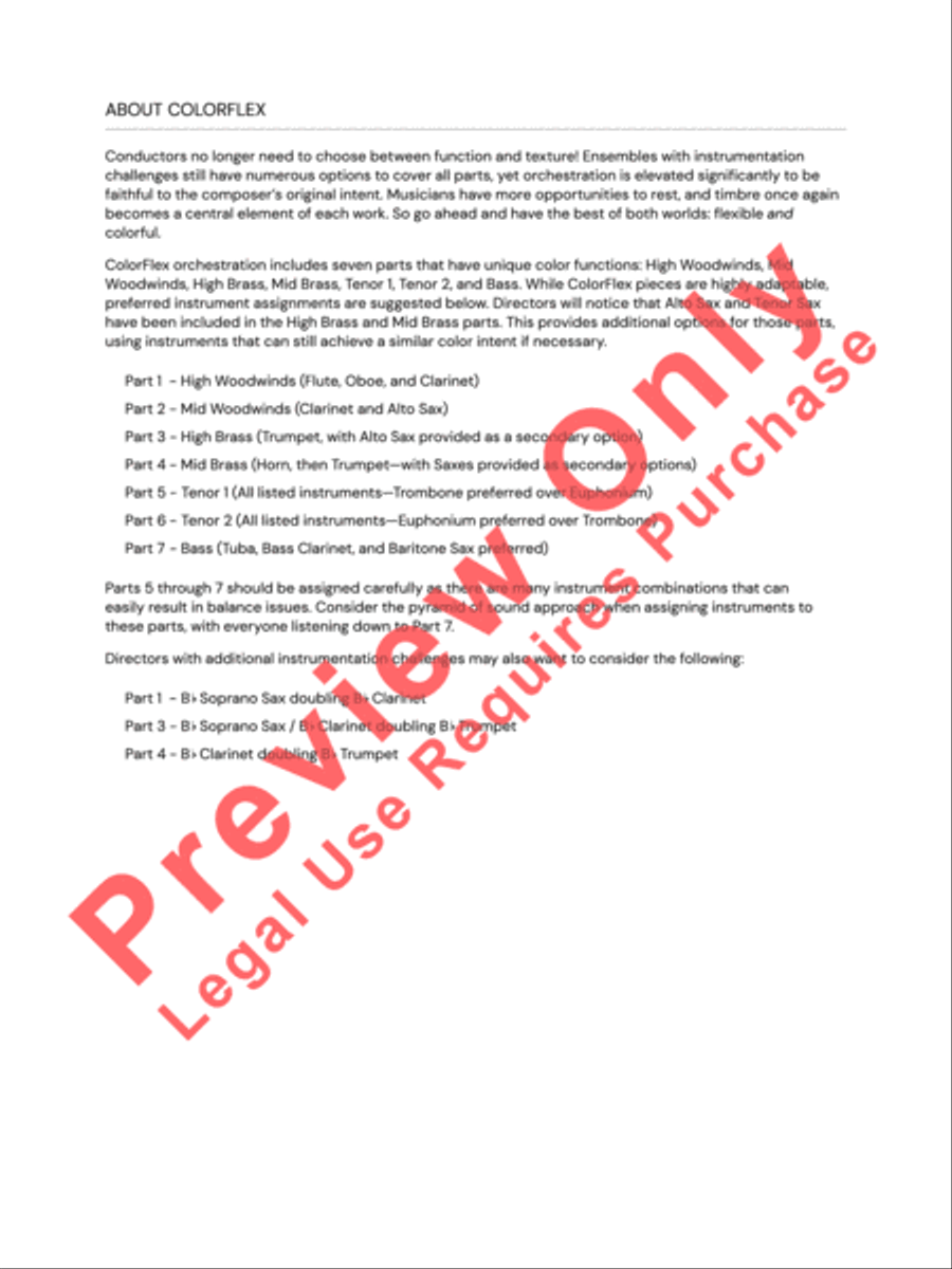 Tripwire Tripwire Concert Band scores gallery preview page 4