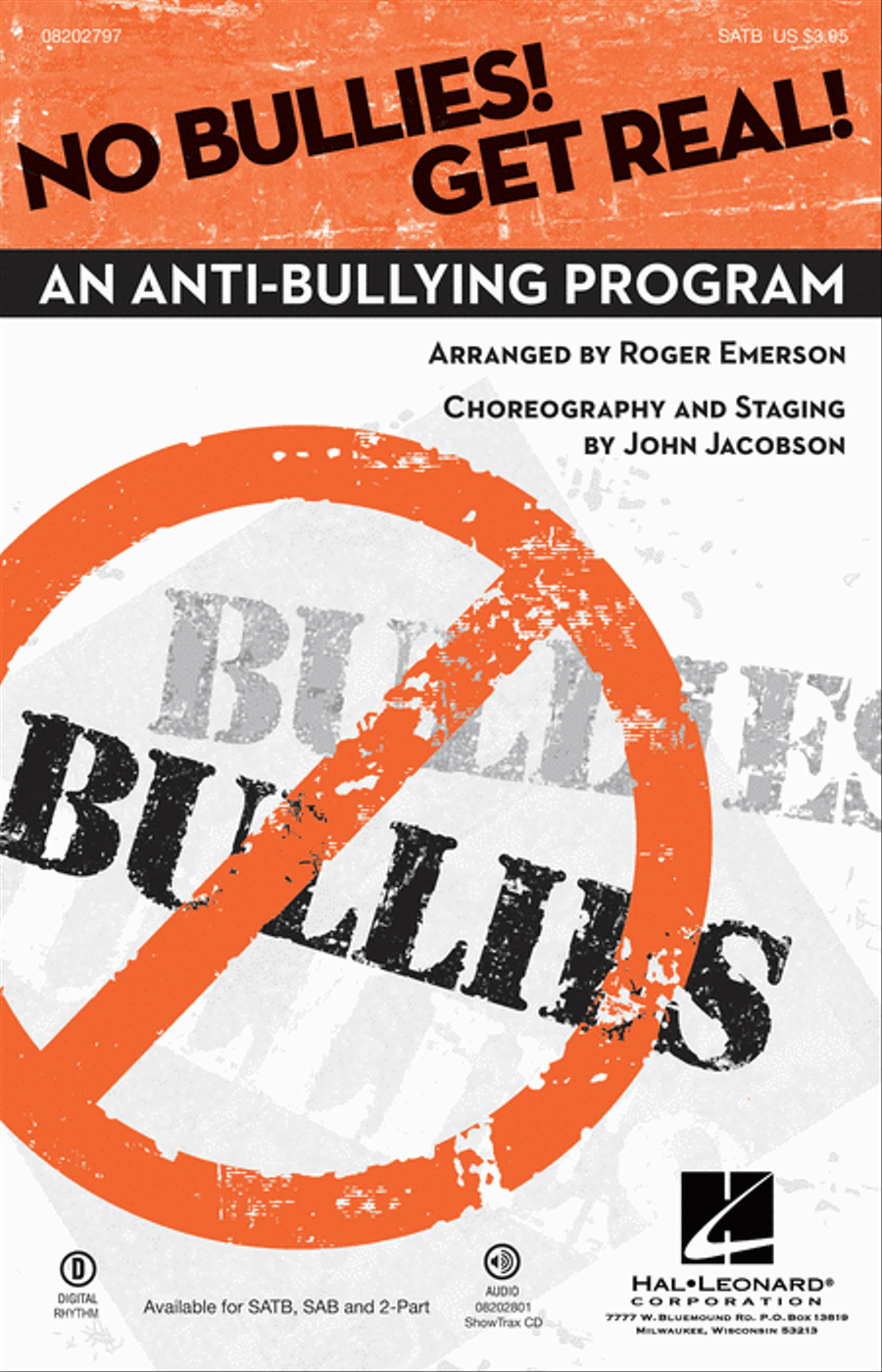 No Bullies! Get Real! Show Choir scores gallery preview page 1