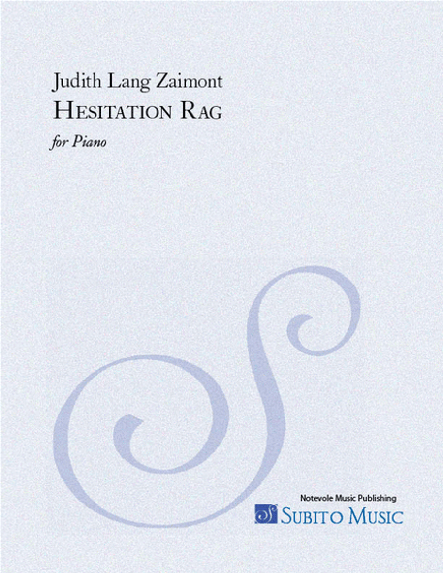 Hesitation Rag Harpsichord scores gallery preview page 1