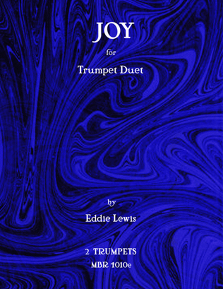 Book cover for Joy - Trumpet Duet Fanfare
