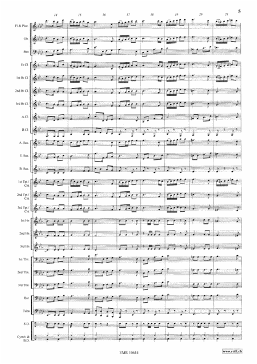Into The Future Into The Future Concert Band scores gallery preview page 6