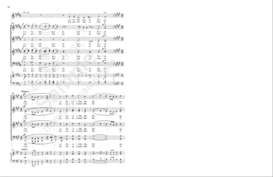 Glory to God in the Highest 4-Part scores gallery preview page 9