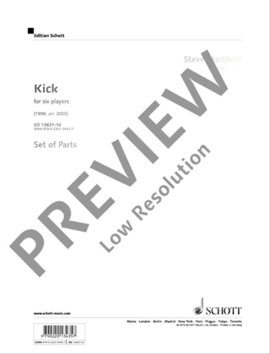 Kick Bass Clarinet scores gallery preview page 2