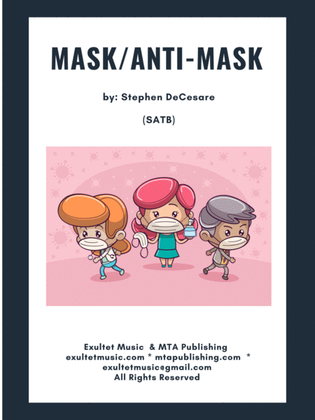 Book cover for Mask/Anti-Mask (SATB)