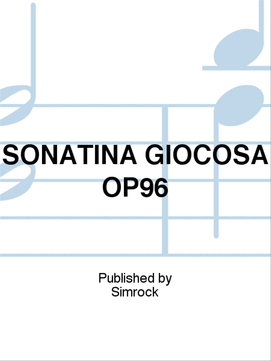 SONATINA GIOCOSA OP96 Piano Solo scores gallery preview page 1