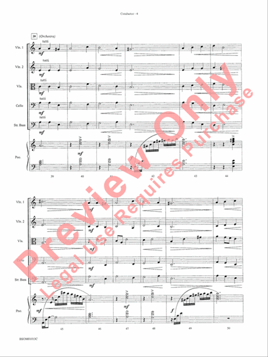 The Children's Carols The Children's Carols String Orchestra scores gallery preview page 6