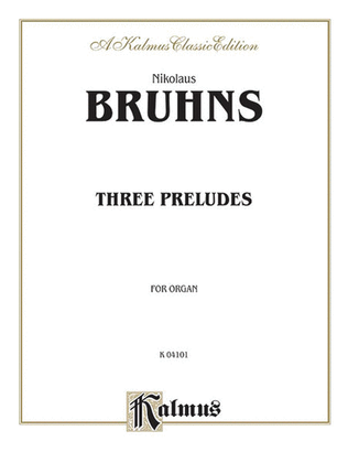 Book cover for Three Preludes and Fugues