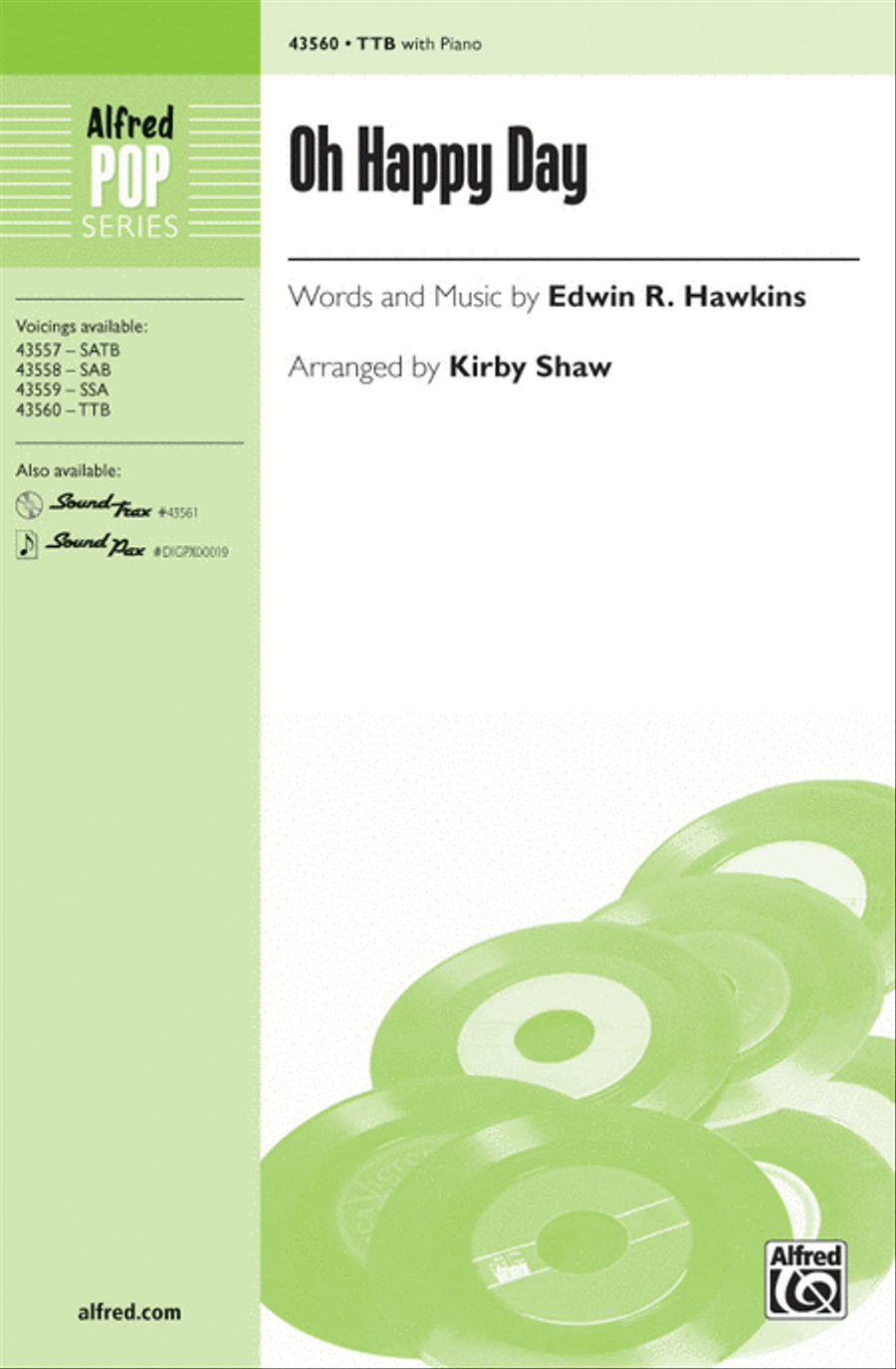 Oh Happy Day Men's Choir scores gallery preview page 1
