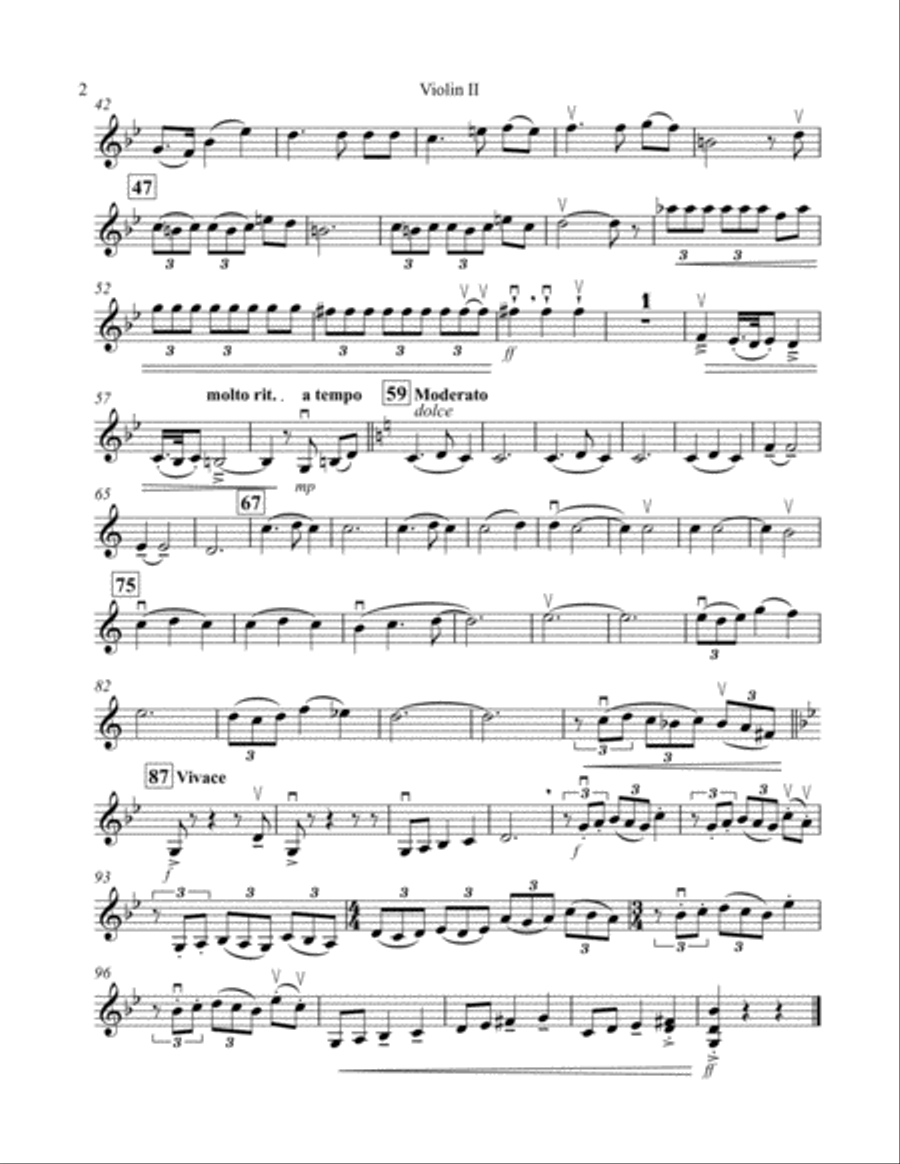 A Tonal Prelude for String Quartet String Quartet scores gallery preview page 5
