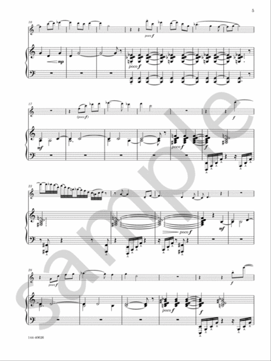 Concerto Elegia Chamber Music scores gallery preview page 5