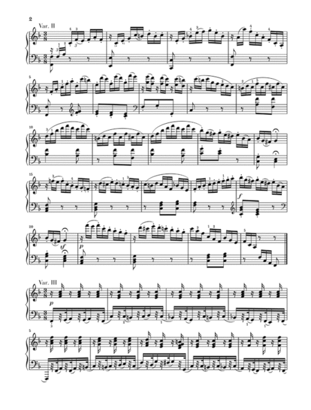 Variations for Piano