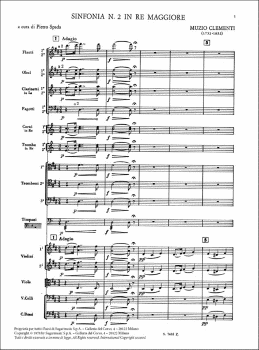 Sinfonia N. 2 Score scores gallery preview page 2