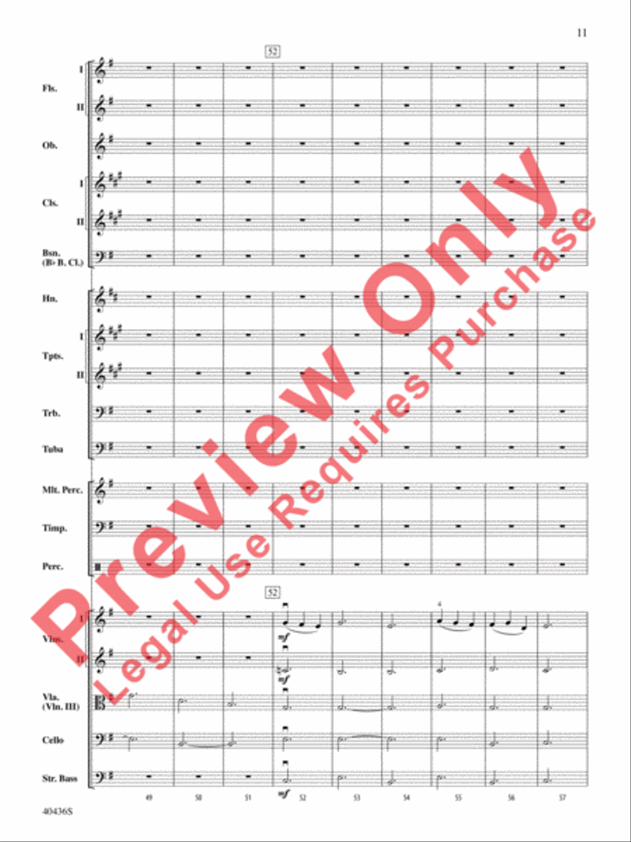 The Magic of Harry Potter Full Orchestra scores gallery preview page 12