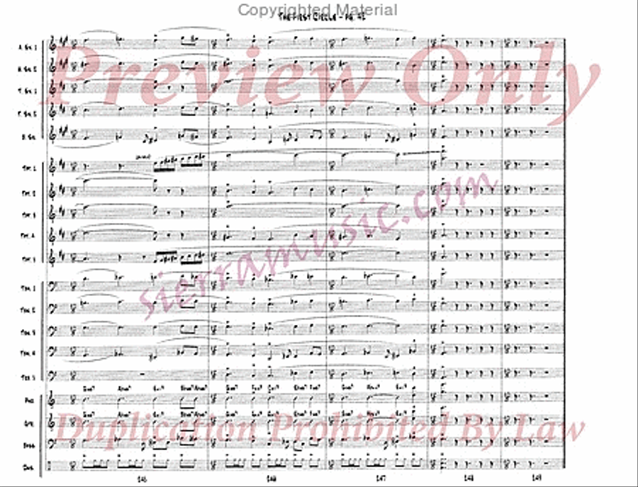 The First Circle Big Band scores gallery preview page 43