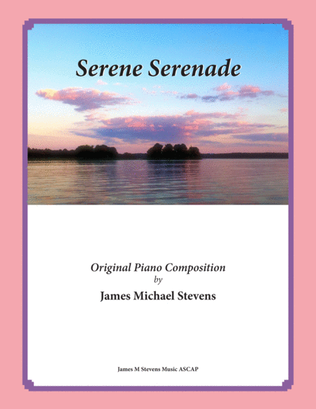 Book cover for Serene Serenade (Romantic Piano)